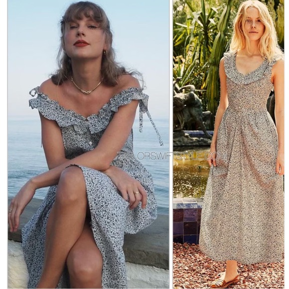 Doen Mandarin Dress Sz M Navy Champignon —repaired— - Picture 4 of 14